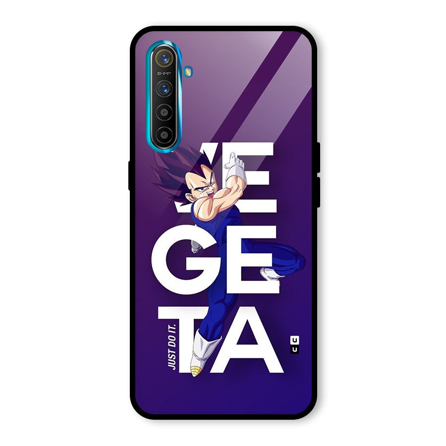 Gogeta Stance Typo Glass Back Case for Realme XT