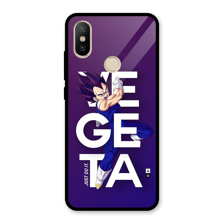 Gogeta Stance Typo Glass Back Case for Redmi A1