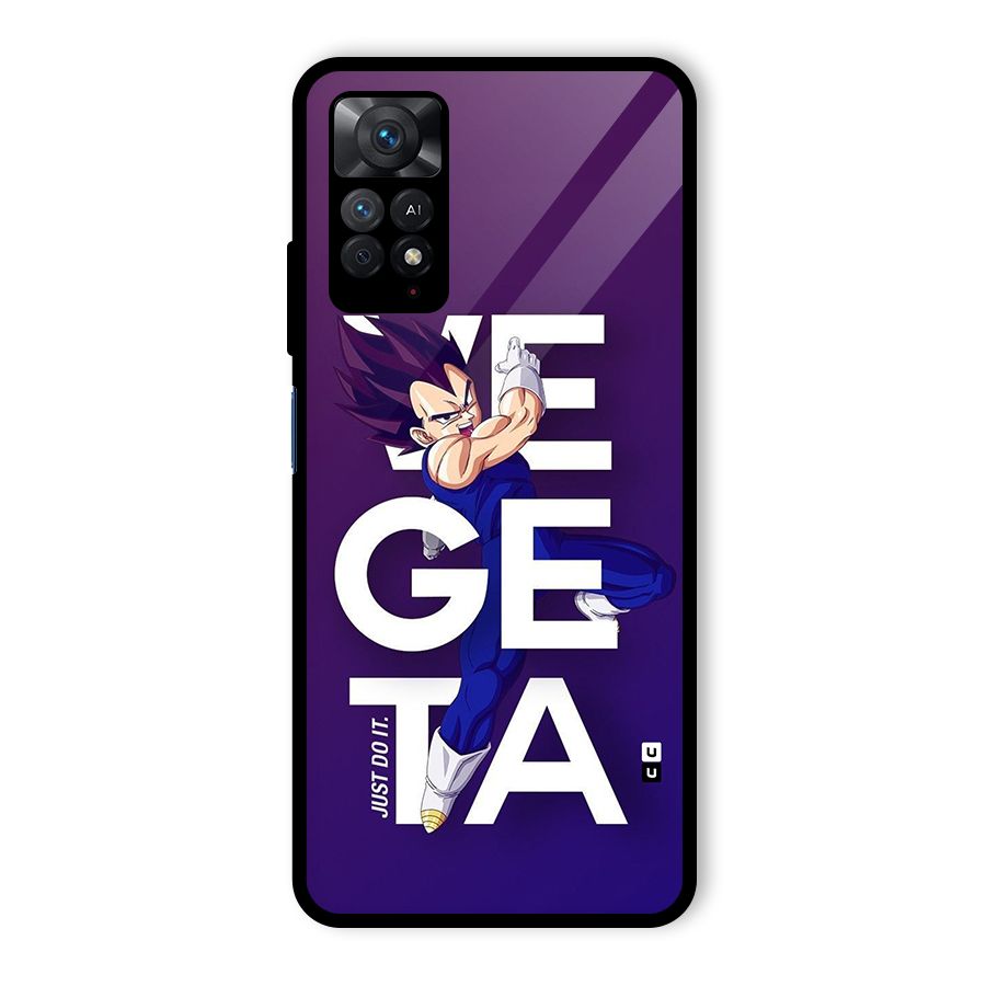 Gogeta Stance Typo Glass Back Case for Redmi Note 11 Pro Plus 5G