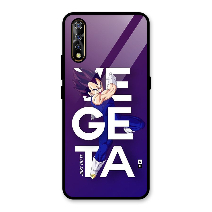 Gogeta Stance Typo Glass Back Case for Vivo S1