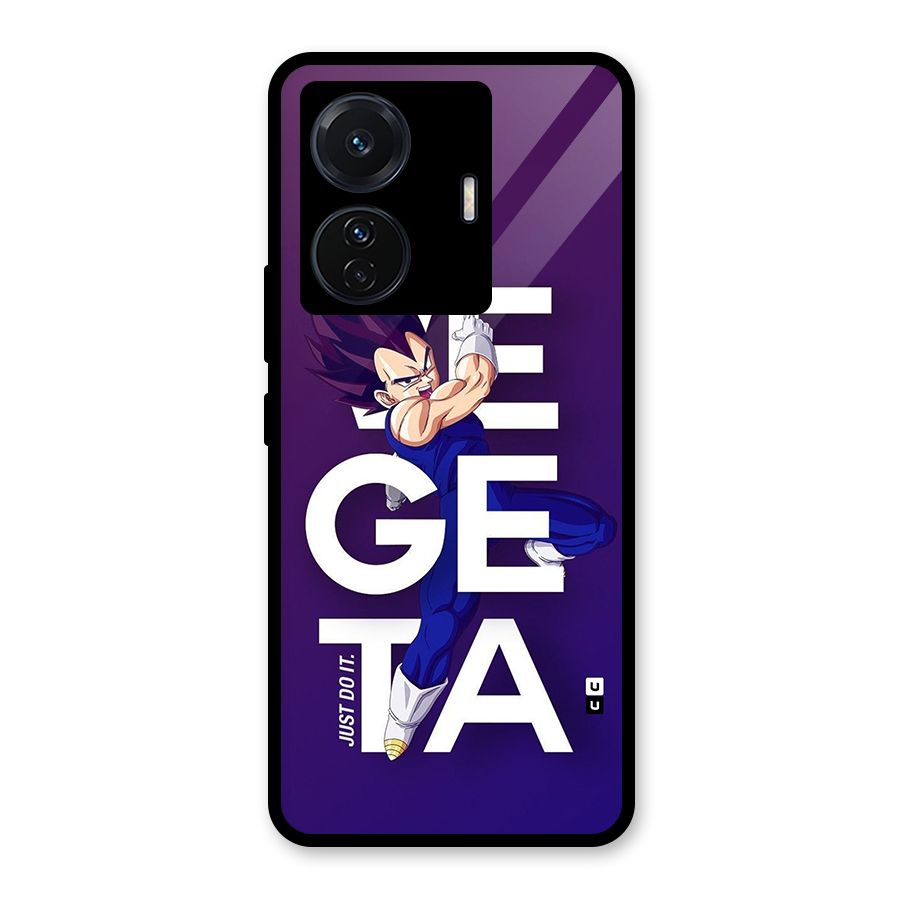 Gogeta Stance Typo Glass Back Case for Vivo T1 Pro