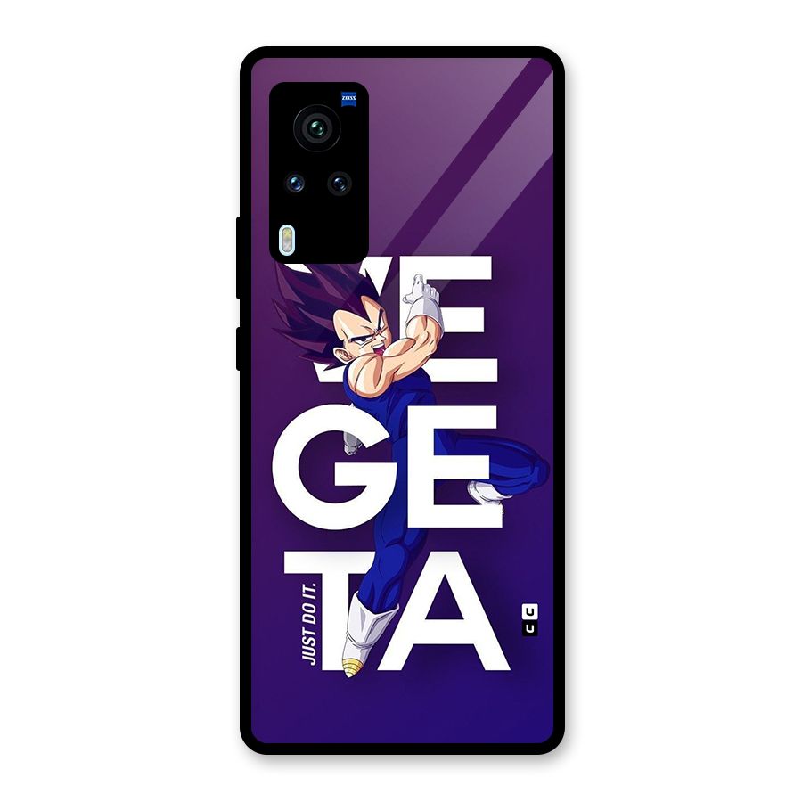 Gogeta Stance Typo Glass Back Case for Vivo X60 Pro