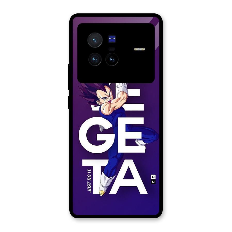 Gogeta Stance Typo Glass Back Case for Vivo X80