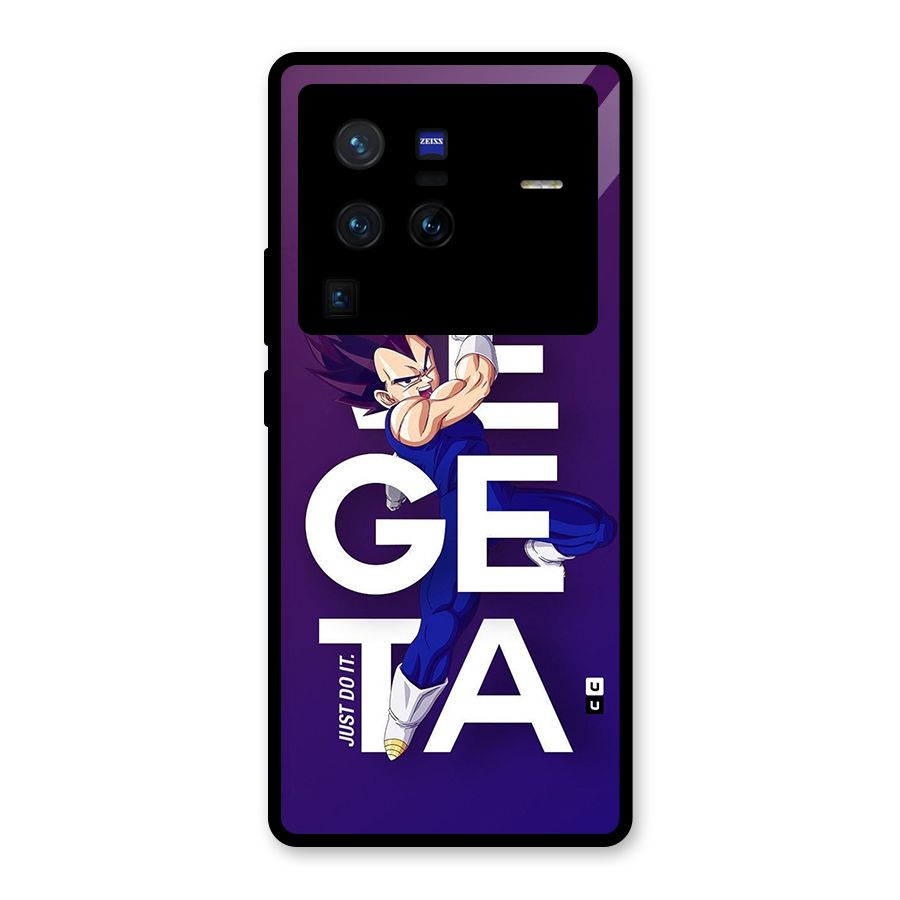 Gogeta Stance Typo Glass Back Case for Vivo X80 Pro