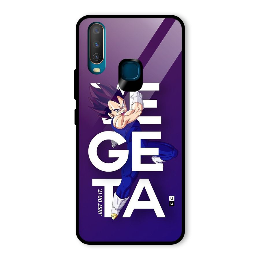 Gogeta Stance Typo Glass Back Case for Vivo Y15