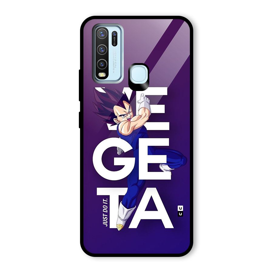 Gogeta Stance Typo Glass Back Case for Vivo Y50