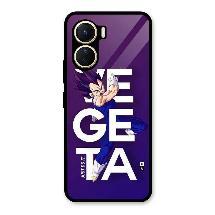 Gogeta Stance Typo Glass Back Case for Vivo Y56