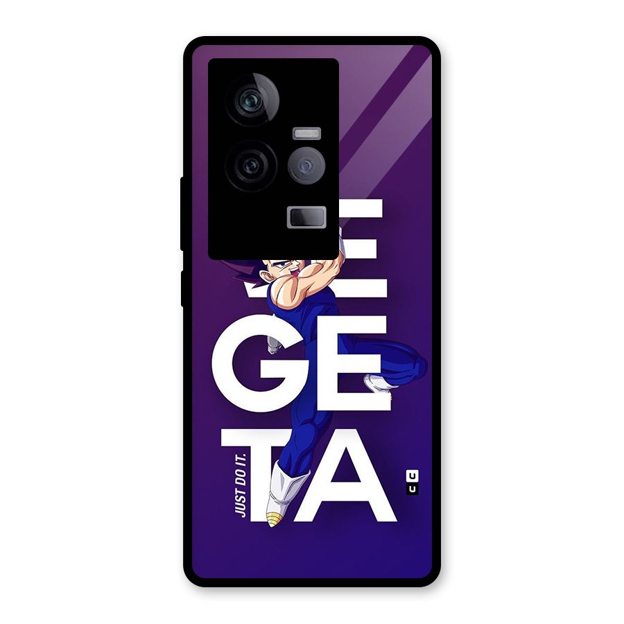 Gogeta Stance Typo Glass Back Case for Vivo iQOO 11 5G