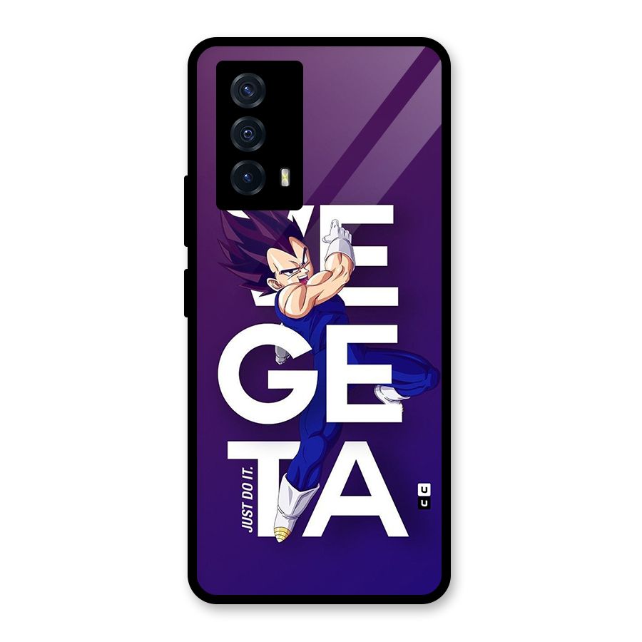 Gogeta Stance Typo Glass Back Case for Vivo iQOO Z5