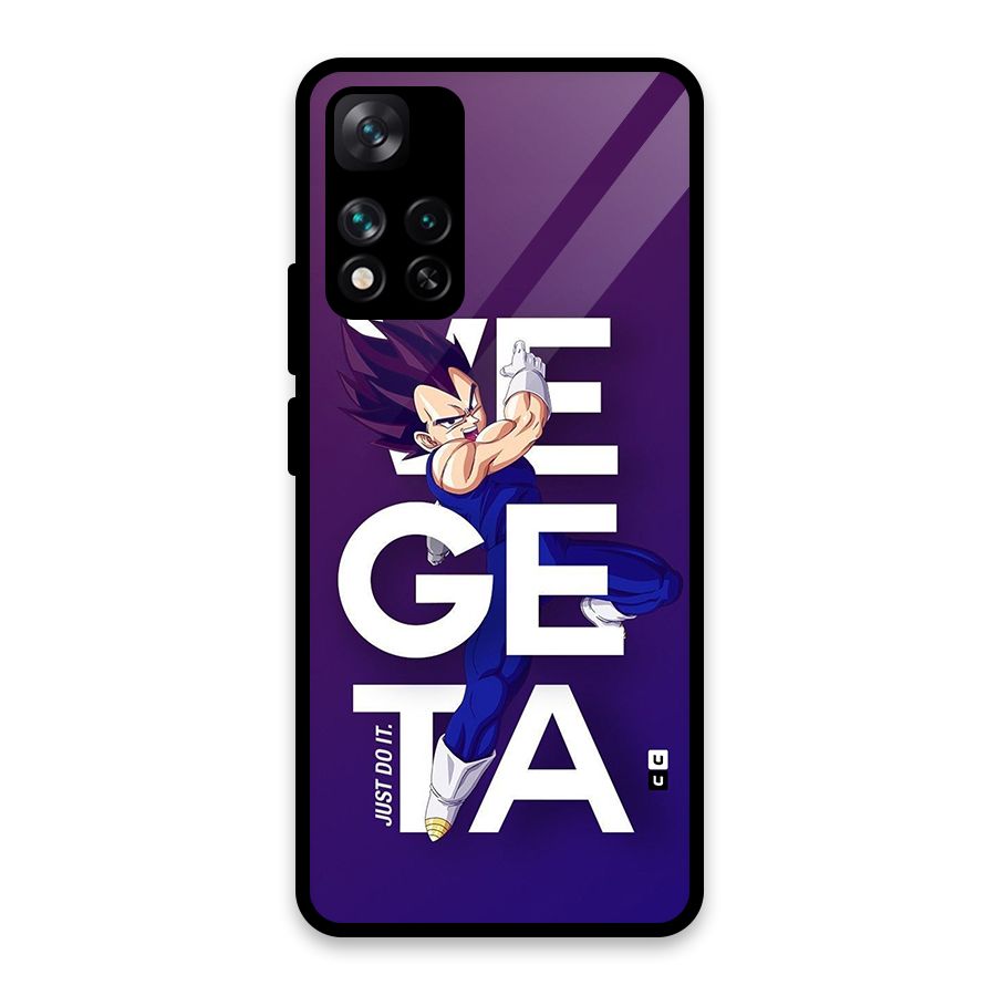 Gogeta Stance Typo Glass Back Case for Xiaomi 11i HyperCharge 5G