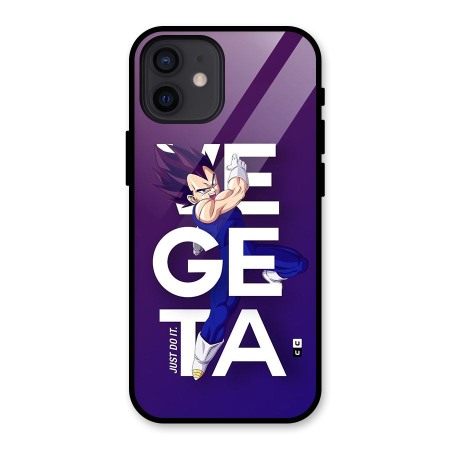 Gogeta Stance Typo Glass Back Case for iPhone 12