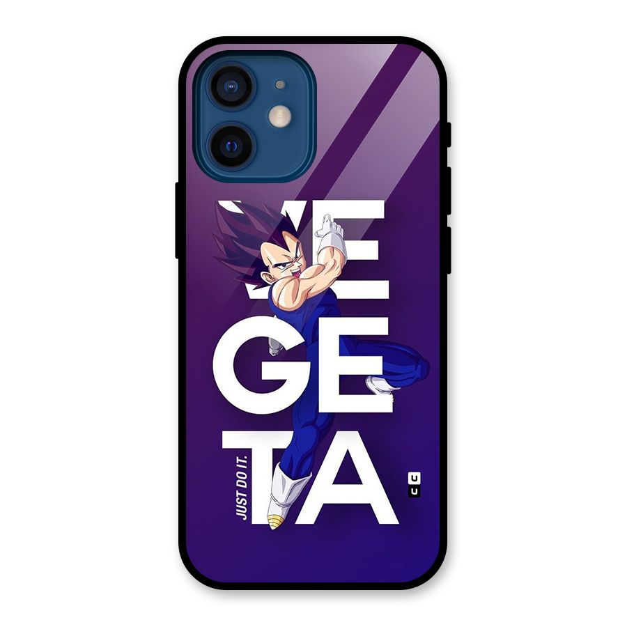 Gogeta Stance Typo Glass Back Case for iPhone 12 Mini