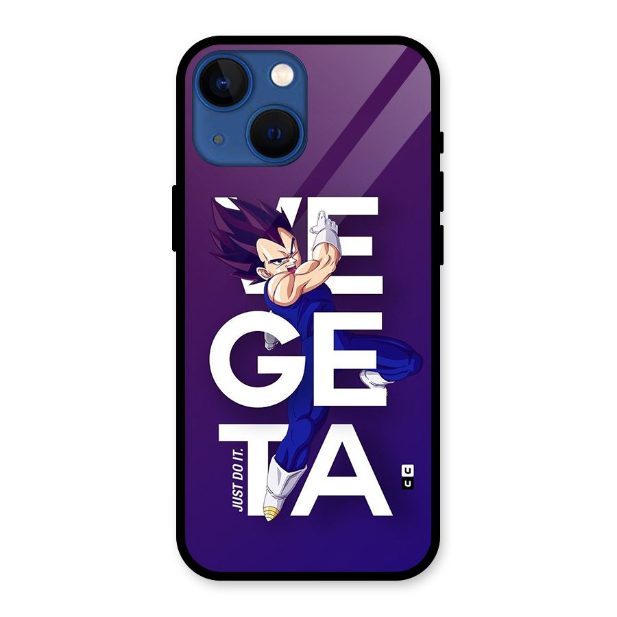 Gogeta Stance Typo Glass Back Case for iPhone 13 Mini