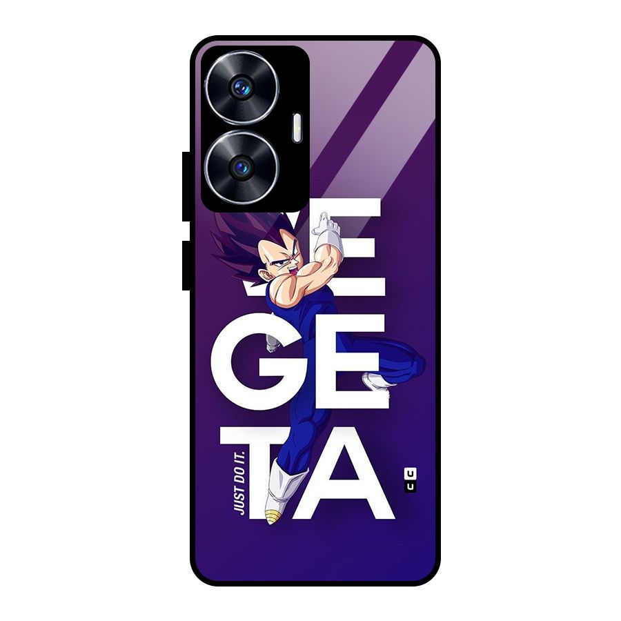 Gogeta Stance Typo Glass Back Case for realme C55