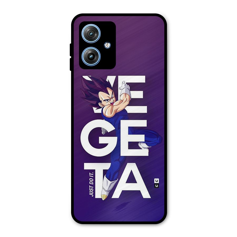 Gogeta Stance Typo Metal Back Case for Moto G54