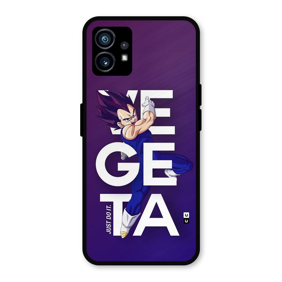 Gogeta Stance Typo Metal Back Case for Nothing Phone 1