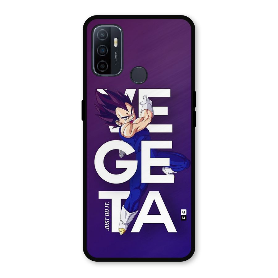 Gogeta Stance Typo Metal Back Case for Oppo A53