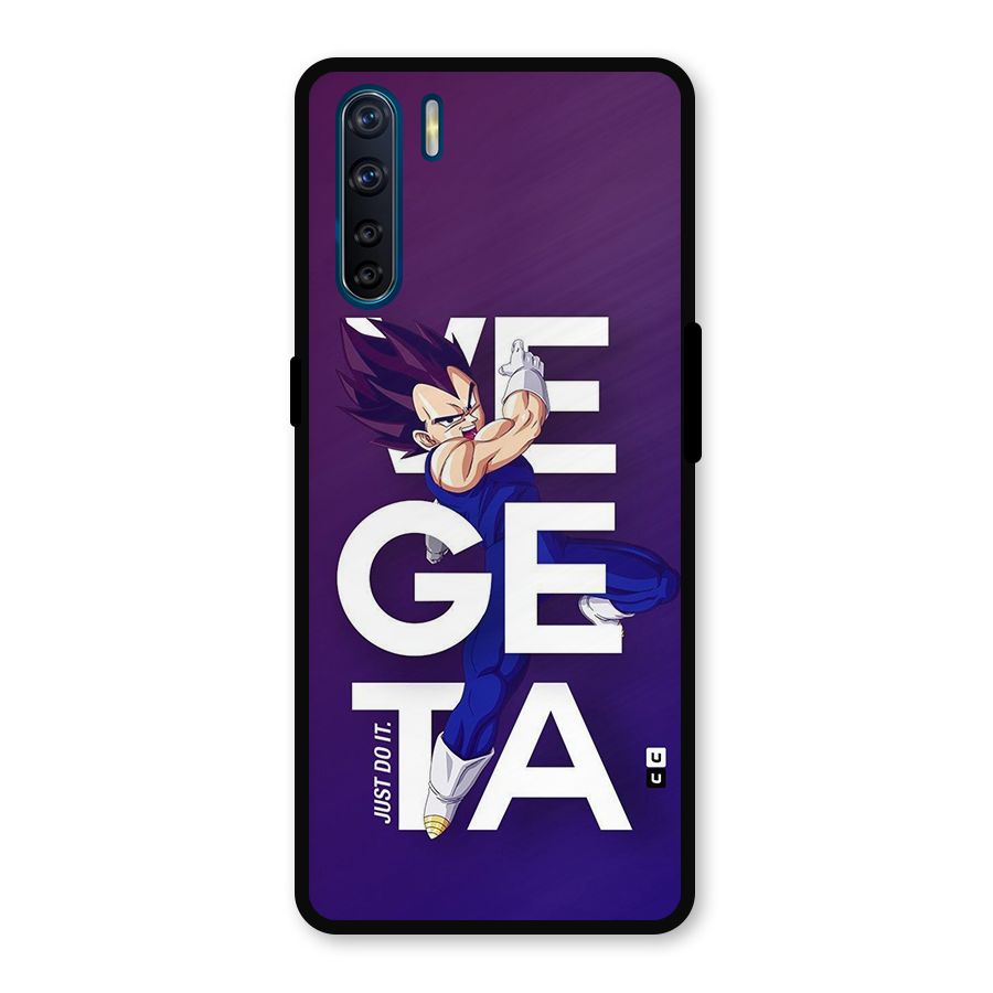 Gogeta Stance Typo Metal Back Case for Oppo F15