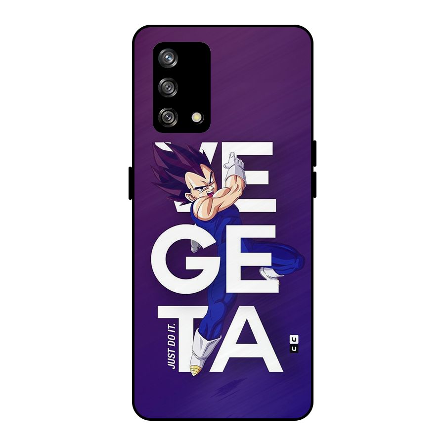 Gogeta Stance Typo Metal Back Case for Oppo F19