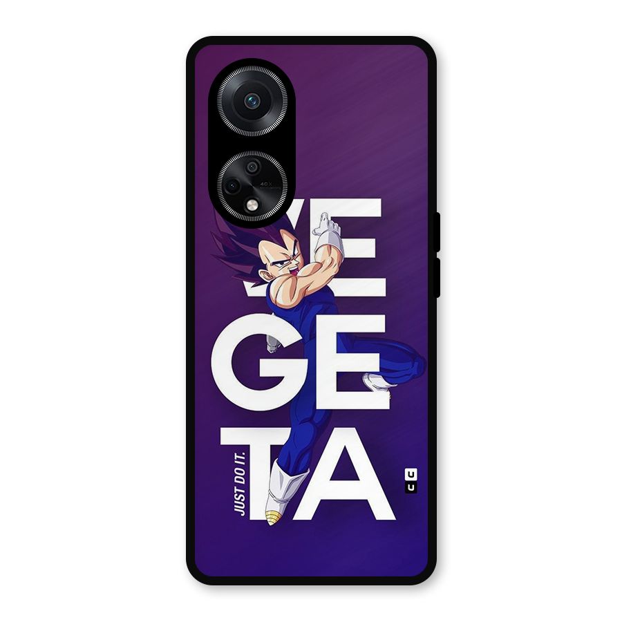 Gogeta Stance Typo Metal Back Case for Oppo F23