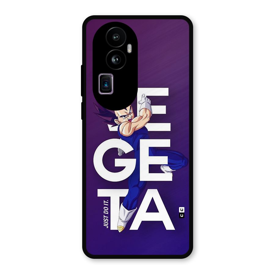 Gogeta Stance Typo Metal Back Case for Oppo Reno10 Pro Plus