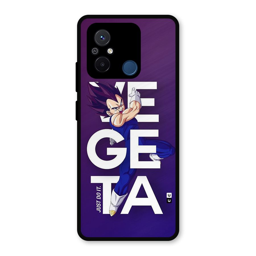 Gogeta Stance Typo Metal Back Case for Poco C55