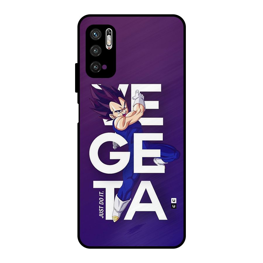 Gogeta Stance Typo Metal Back Case for Poco M3 Pro 5G