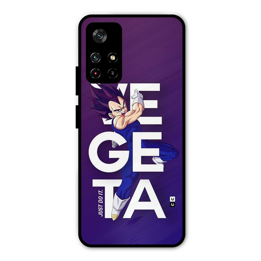 Gogeta Stance Typo Metal Back Case for Poco M4 Pro 5G
