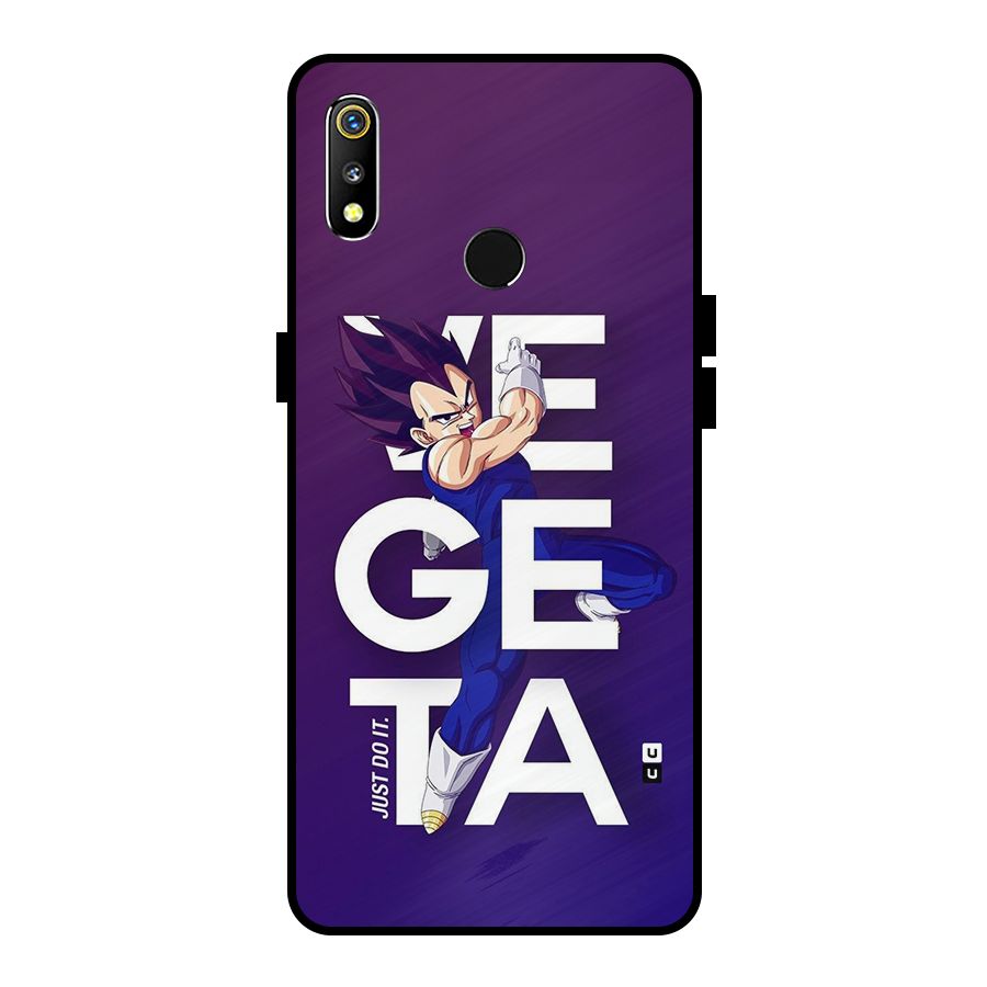 Gogeta Stance Typo Metal Back Case for Realme 3