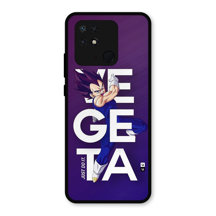 Gogeta Stance Typo Metal Back Case for Redmi 10