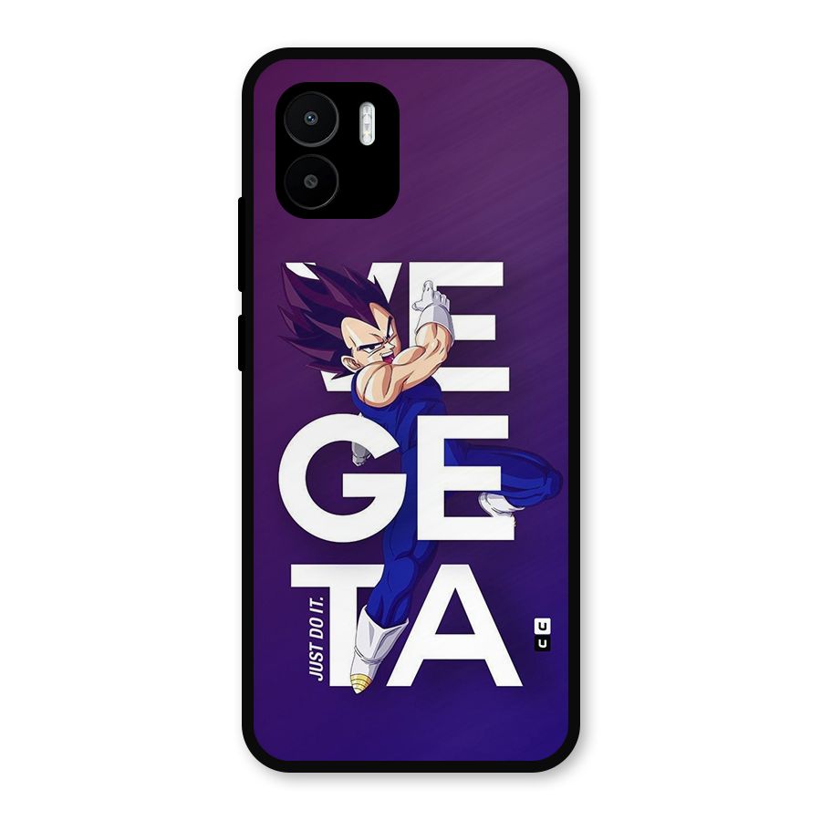 Gogeta Stance Typo Metal Back Case for Redmi A1