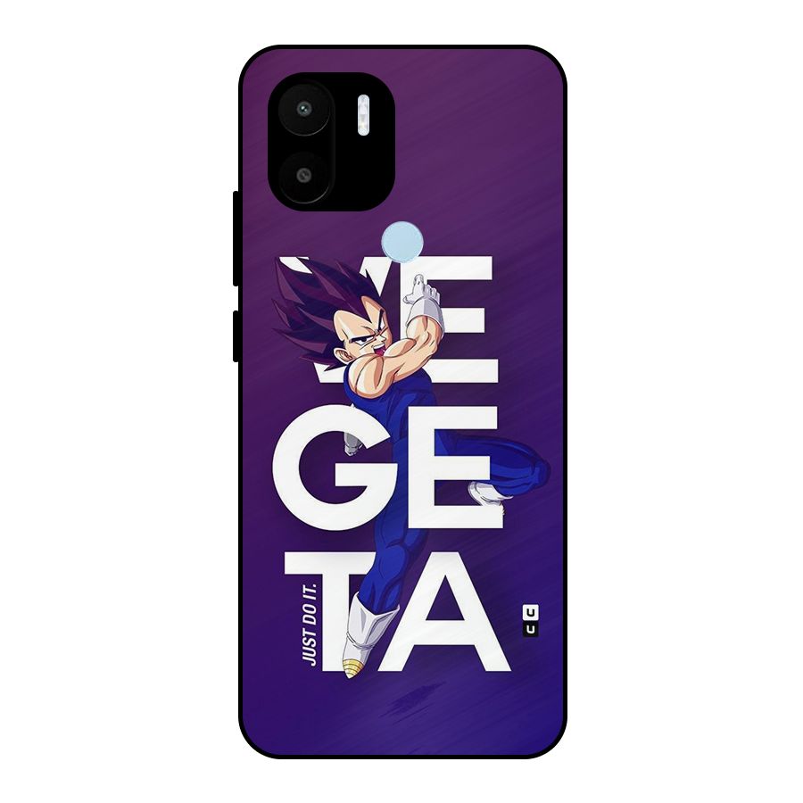 Gogeta Stance Typo Metal Back Case for Redmi A2 Plus