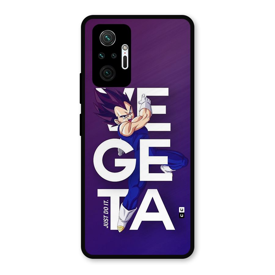 Gogeta Stance Typo Metal Back Case for Redmi Note 10 Pro Max