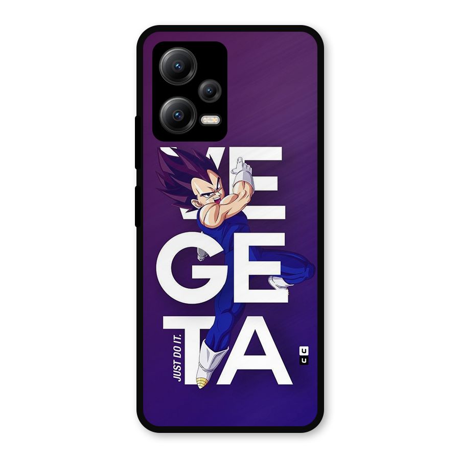 Gogeta Stance Typo Metal Back Case for Redmi Note 12 5G