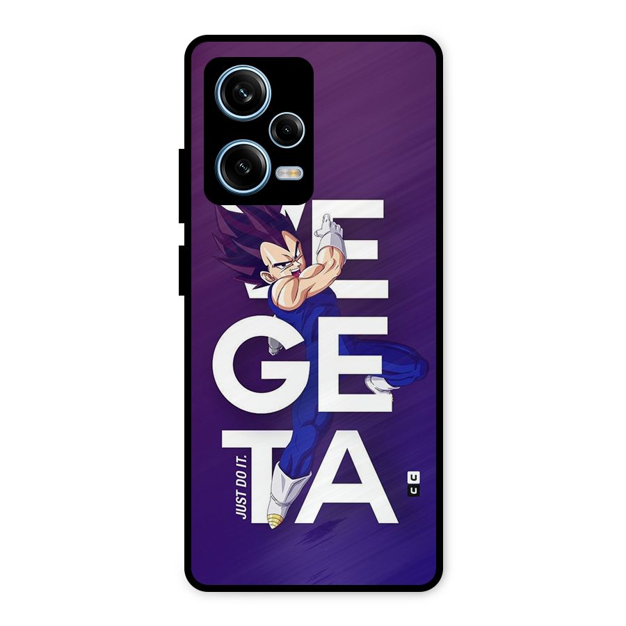 Gogeta Stance Typo Metal Back Case for Redmi Note 12 Pro