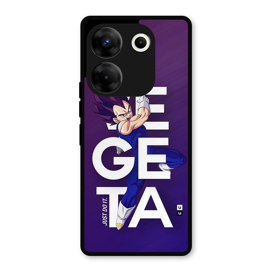 Gogeta Stance Typo Metal Back Case for Tecno Camon 20 Pro