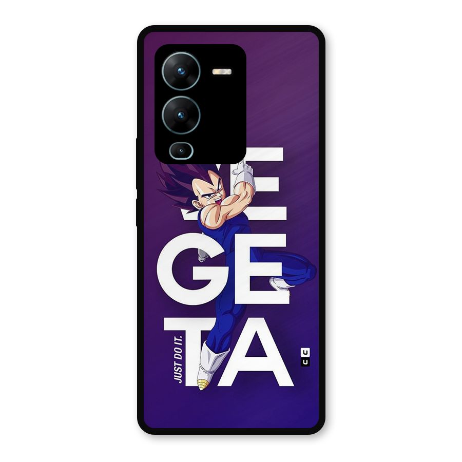 Gogeta Stance Typo Metal Back Case for Vivo V25 Pro