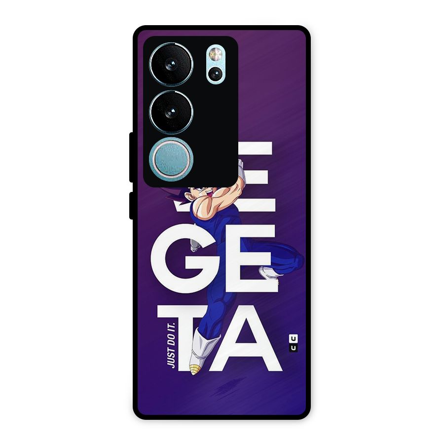 Gogeta Stance Typo Metal Back Case for Vivo V29
