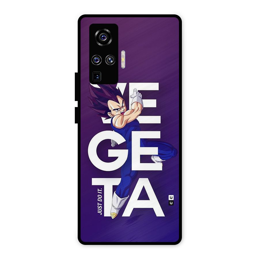 Gogeta Stance Typo Metal Back Case for Vivo X50 Pro