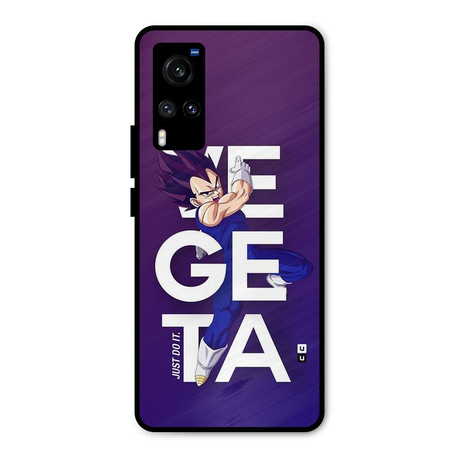 Gogeta Stance Typo Metal Back Case for Vivo X60