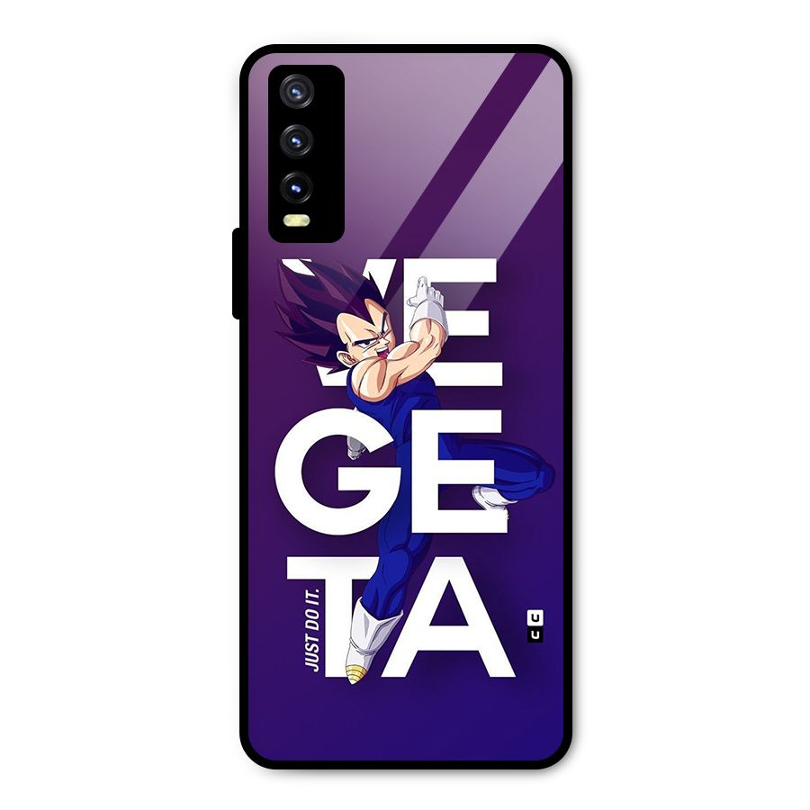 Gogeta Stance Typo Metal Back Case for Vivo Y20g