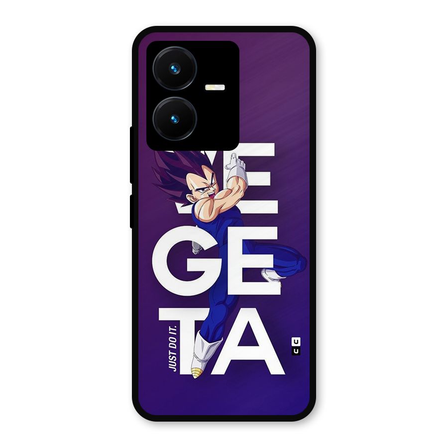 Gogeta Stance Typo Metal Back Case for Vivo Y22
