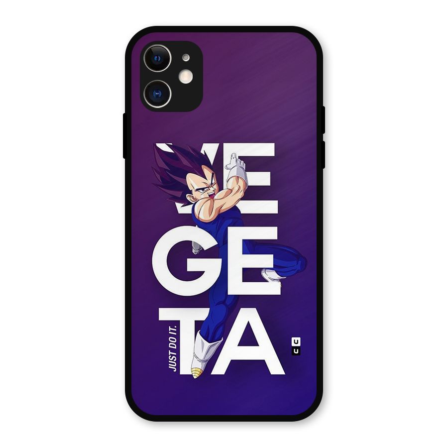 Gogeta Stance Typo Metal Back Case for iPhone 11