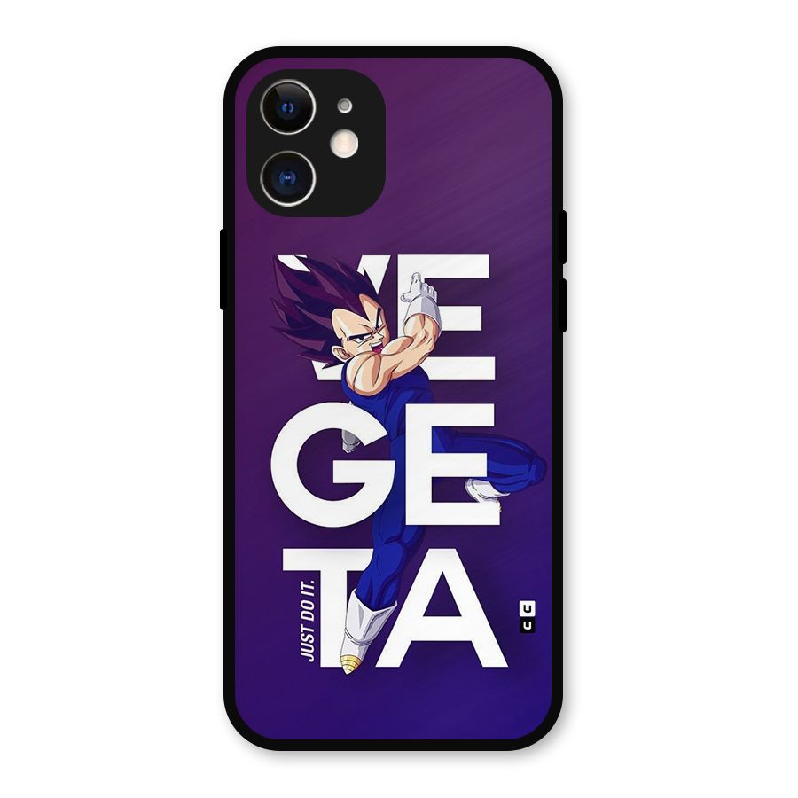 Gogeta Stance Typo Metal Back Case for iPhone 12