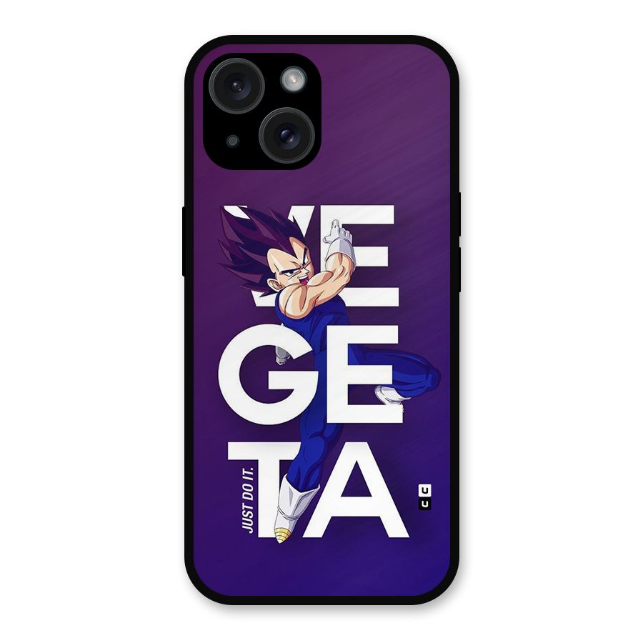 Gogeta Stance Typo Metal Back Case for iPhone 15