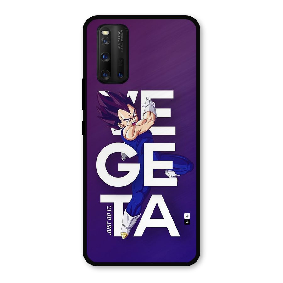 Gogeta Stance Typo Metal Back Case for iQOO 3