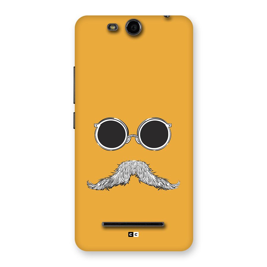 Goggle Man Back Case for Canvas Juice 3 Q392