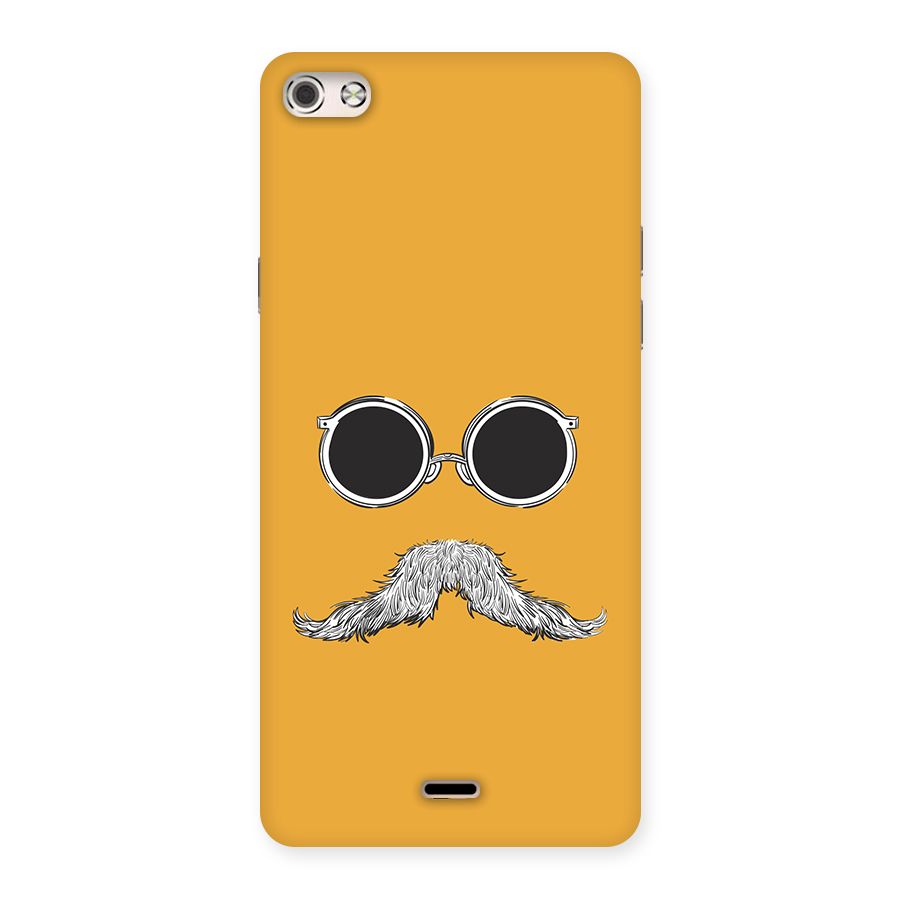 Goggle Man Back Case for Canvas Silver 5