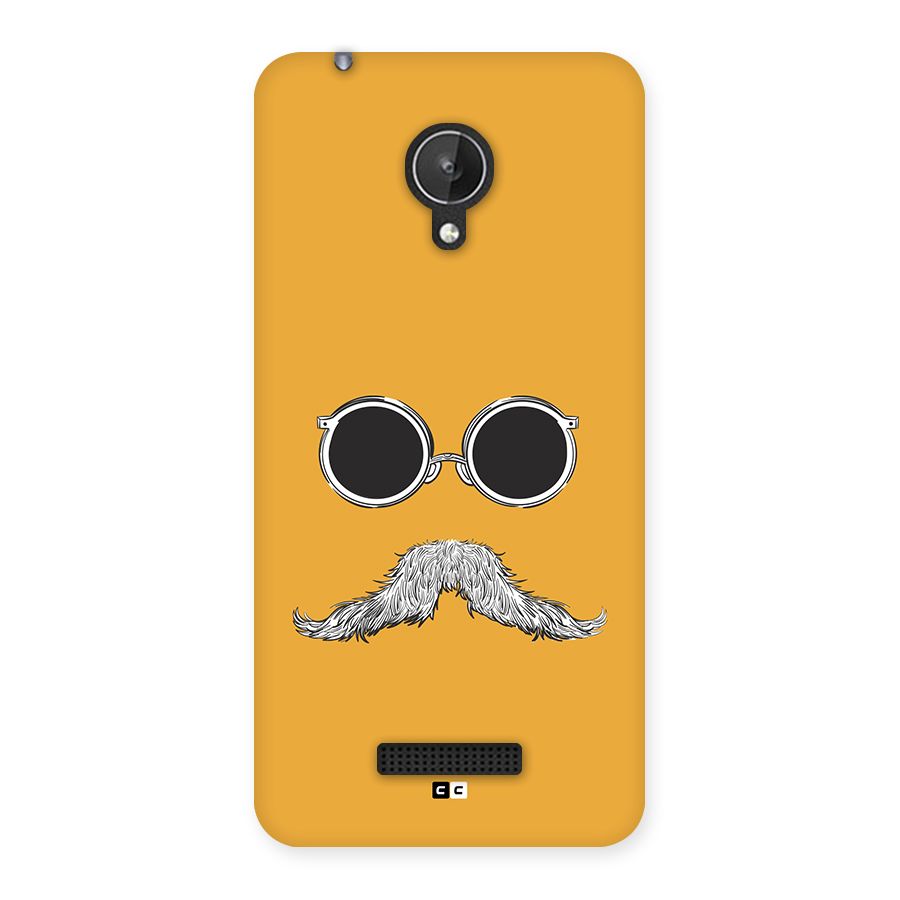 Goggle Man Back Case for Canvas Spark Q380