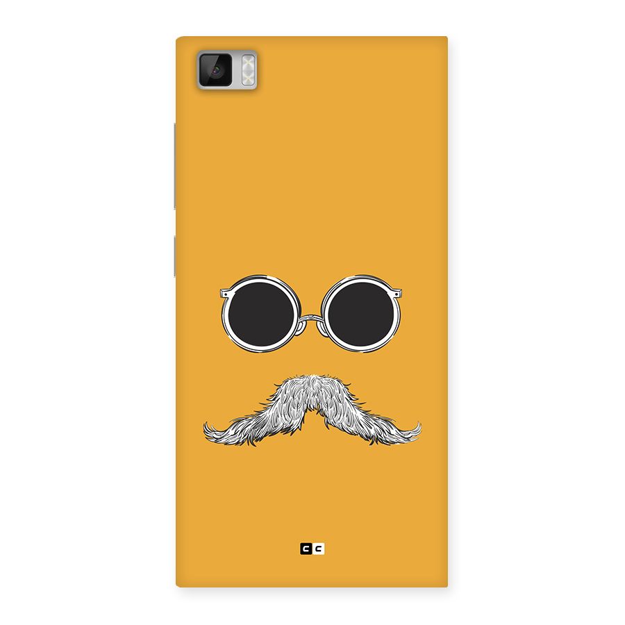 Goggle Man Back Case for Mi3